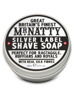 Mr.Natty Silver Label Shave Soap - Мыло для бритья 80 гр