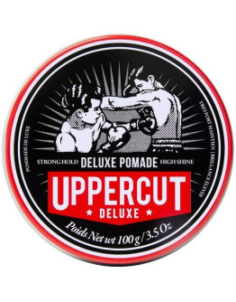 Uppercut Deluxe Pomade - Помада для укладки волос сильной фиксации 100 гр