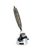 Muehle Edition RED 3 F - Бритва Fusion Мореный дуб Стерлинговое серебро