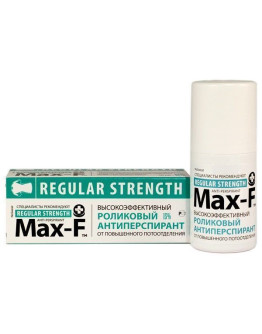 Max-F Regular NoSweat 15% - Антиперспирант роликовый Регулярный 50 мл