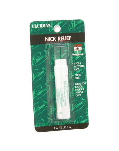 Clubman Nick Relief Dab On Styptic - Заживляющее средство при порезах 7 мл