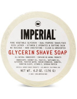 Imperial Barber Glycerin Shave Soap - Мыло для бритья 176 гр