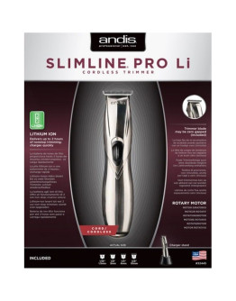 Andis Slimline Pro Li D-8 32445 - Профессиональный роторный триммер