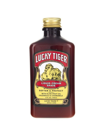 Lucky Tiger Liquid Cream Shave - Жидкий крем для бритья 150 мл