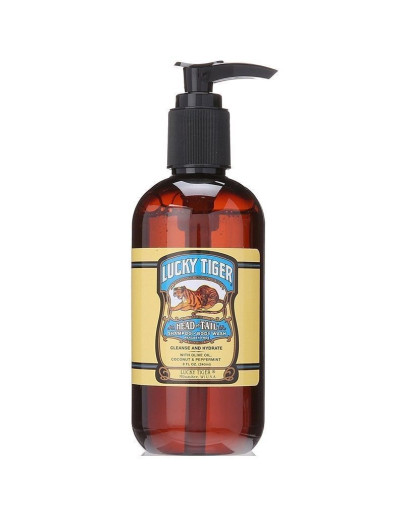 Lucky Tiger Head to Tail Shampoo & Body Wash - Шампунь и гель для душа 2в1 240 мл