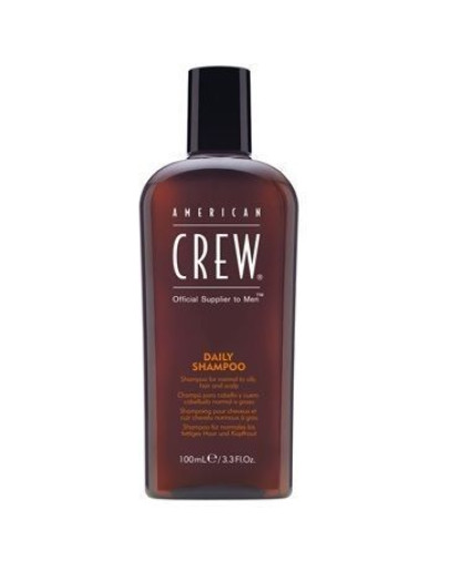 American Crew Daily Shampoo - Шампунь для ежедневного ухода за нормальными и жирными волосами 100 мл