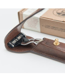 Captain Fawcett Razor & Handcrafted Leather Case - Дорожный бритвенный набор