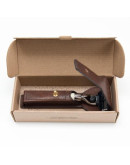 Captain Fawcett Razor & Handcrafted Leather Case - Дорожный бритвенный набор