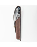 Captain Fawcett Razor & Handcrafted Leather Case - Дорожный бритвенный набор