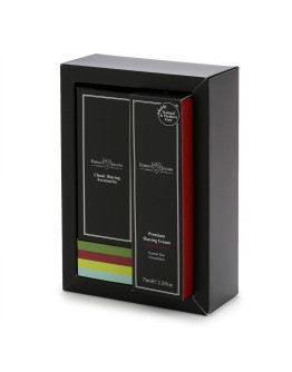 Edwin Jagger GS414SCSWT - Подарочный набор черная смола T-образный станок