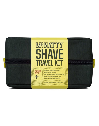 Mr.Natty Wash Kit Shave - Дорожный набор для бритья