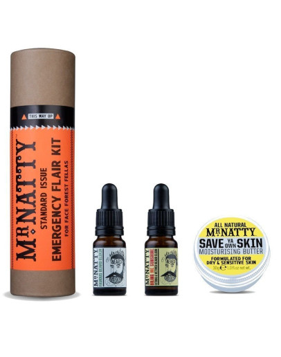 Mr.Natty Emergency Beard Flair Kit - Набор первой необходимости для бороды