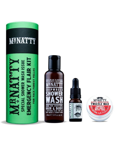 Mr.Natty Emergency Shower Flair Kit - Набор первой необходимости для бороды
