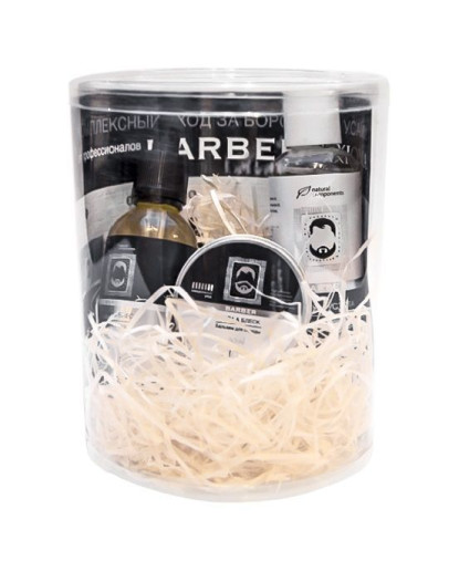 Axioma Barber - Набор для бороды и усов Расти борода