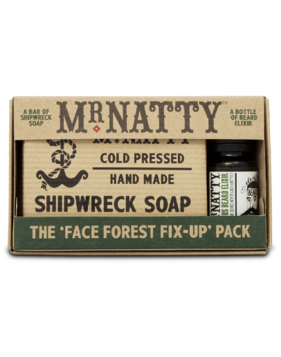 Mr.Natty Shipwreck Soap & Elixir Set - Набор бородача