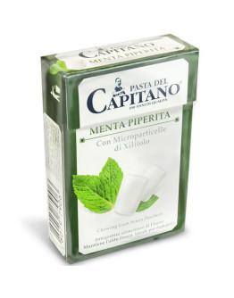 Pasta Del Capitano Gum Menta Piperita - Жевательная резинка Мята 30 гр