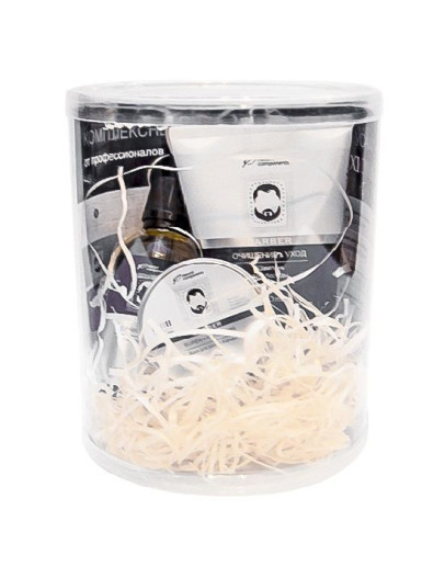 Axioma Barber - Набор для бороды и усов Очищение и уход