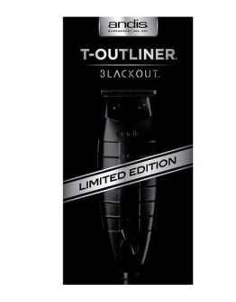 Andis Limited Edition T-Outliner Blackout Gto 05110 - Профессиональный триммер + адаптер