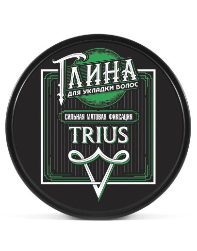 Trius Clay - Матовая глина сильной фиксации 100 мл
