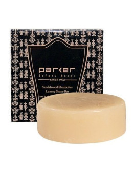 Parker Shave Bar - Твердое мыло для бритья Сандал и масло Ши 100 гр