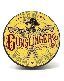 Gunslingers Clay Wax - Матовая глина для укладки 75 мл