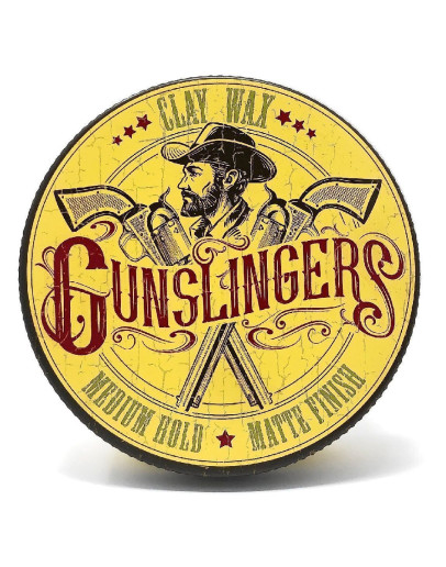 Gunslingers Clay Wax - Матовая глина для укладки 75 мл