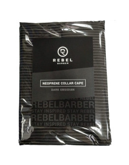 Rebel Barber Dark Obsidian - Пеньюар с неопреновым воротником