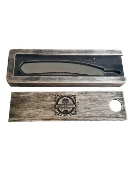MoyaBoroda Dangerous Razor - Стальная расческа для бороды и Деревянный бокс