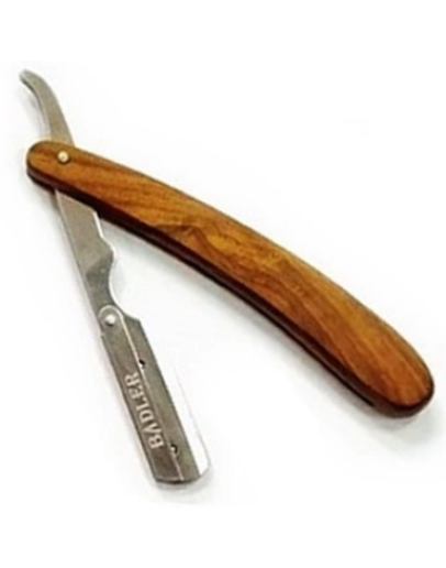 Badler - Бритва шаветт с деревянной ручкой и чехлом