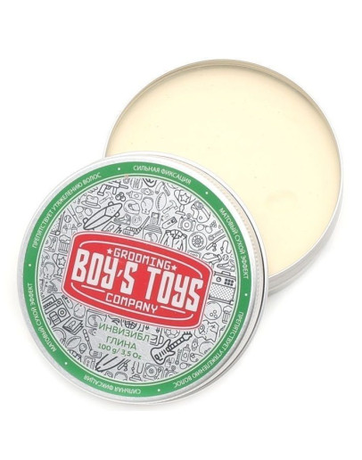Boy s Toys Invisible Clay - Глина для укладки волос 40 гр