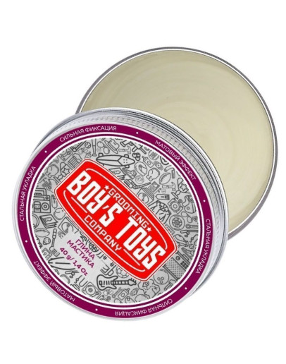 Boy s Toys Clay Putty - Глина мастика для укладки волос 40 гр