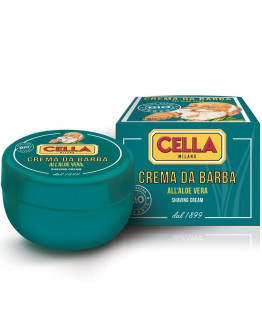 Cella Organic Shaving Cream - Крем для бритья в чаше 150 мл