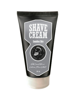 The Chemical Barbers Moisturizing Shave Cream for Sensitive Skin - Увлажняющий крем для бритья для чувствительной кожи 150 мл