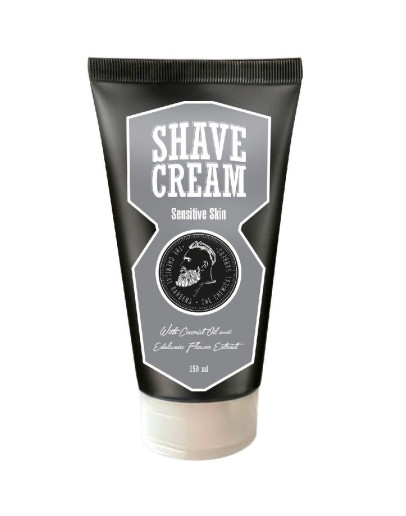 The Chemical Barbers Moisturizing Shave Cream for Sensitive Skin - Увлажняющий крем для бритья для чувствительной кожи 150 мл