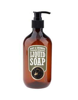 The Chemical Barbers Mint & Cucumber Liquid Soap - Мыло жидкое антибактериальное и увлажняющее Мята и Огурец 300 мл