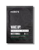 Hero S Wake Up Facial Mask - Тканевая пробуждающая детокс - маска 20 г