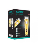 VGR Professional Hair Clipper V-181 - Профессиональная машинка для стрижки Золотая