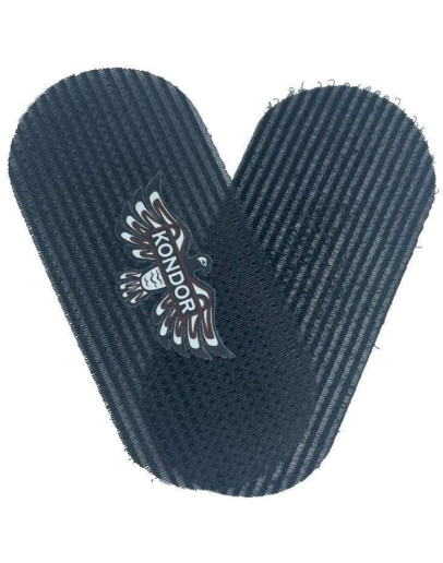 Kondor Hair Gripper - Липучка для фиксации волос Черная 2 шт