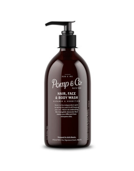 Pomp & Co The Wash - Шампунь, гель для душа и умывания 1000 мл
