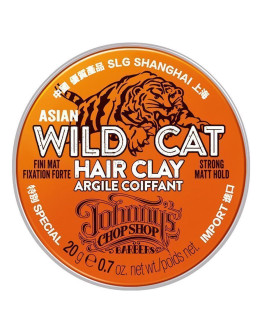 Johnny's Chop Shop Wild Cat Hair Sculpting Clay - Матирующая глина для волос 20 гр
