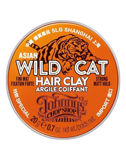 Johnny s Chop Shop Wild Cat Hair Sculpting Clay - Матирующая глина для волос 20 гр