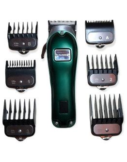 Cronier Professional CR-12 - Профессиональная машинка для стрижки Зеленая