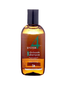 Sim Sensitive System 4 Climbazole Shampoo 1 - Терапевтический шампунь для нормальной и жирной кожи головы 100 мл