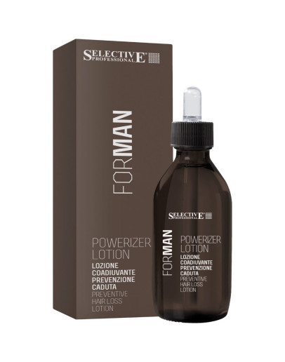 Selective Professional For Man Powerizer Lotion - Лосьон профилактический против выпадения волос 125 мл