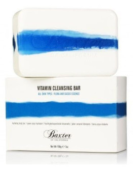 Baxter Of California Vitamin Cleansing Bar Flora/Cassis - Мыло с ароматом цветов и черной смородины 198 гр