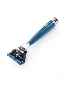 Muehle Rytmo R 228 F - Бритва Fusion темно - бирюзовая смола