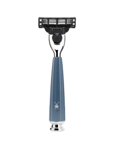 Muehle Rytmo R 228 M3 - Бритва Mach3 темно - бирюзовая смола