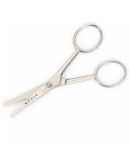 Muehle Beard Care - Ножницы для волос на лице сталь матовый серебристый