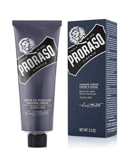 Proraso Azur Lime Shaving Cream - Крем для бритья 100 мл