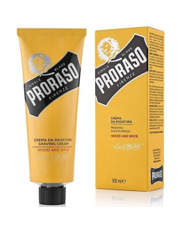 Proraso Wood and Spice Shaving Cream - Крем для бритья 100 мл